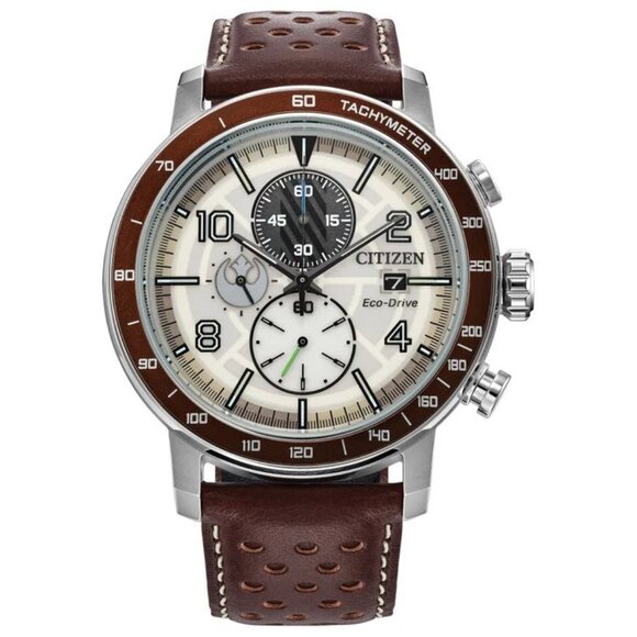 Citizen Other - Citizen Eco Drive Star Wars Luke Skywalker Stainless Steel Quartz Men's Watch, 4